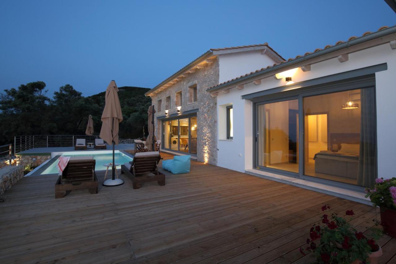 Tsakmakis Villas Luxury- Panoramic Sea View - Lefkada Tsoukaládhes Екстериор снимка