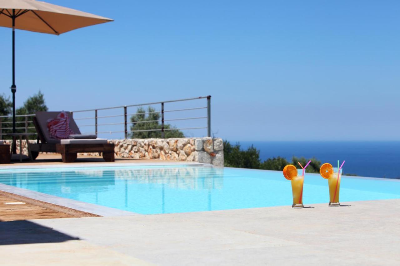 Tsakmakis Villas Luxury- Panoramic Sea View - Lefkada Tsoukaládhes Екстериор снимка