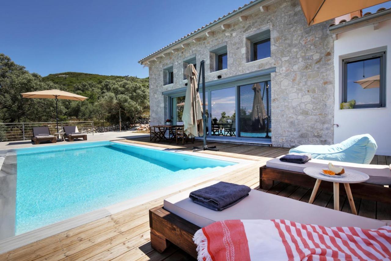Tsakmakis Villas Luxury- Panoramic Sea View - Lefkada Tsoukaládhes Екстериор снимка